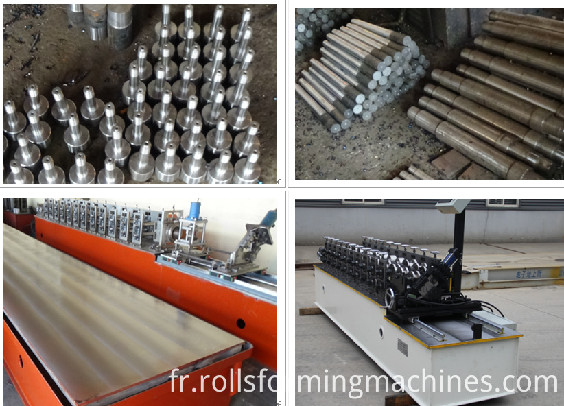 La matière première utilisée dans ce 60 27 27 28 rouleau de goujon de plafond formant la ligne de machine The raw material used in this 60 27 27 28 ceiling stud roll forming machine line